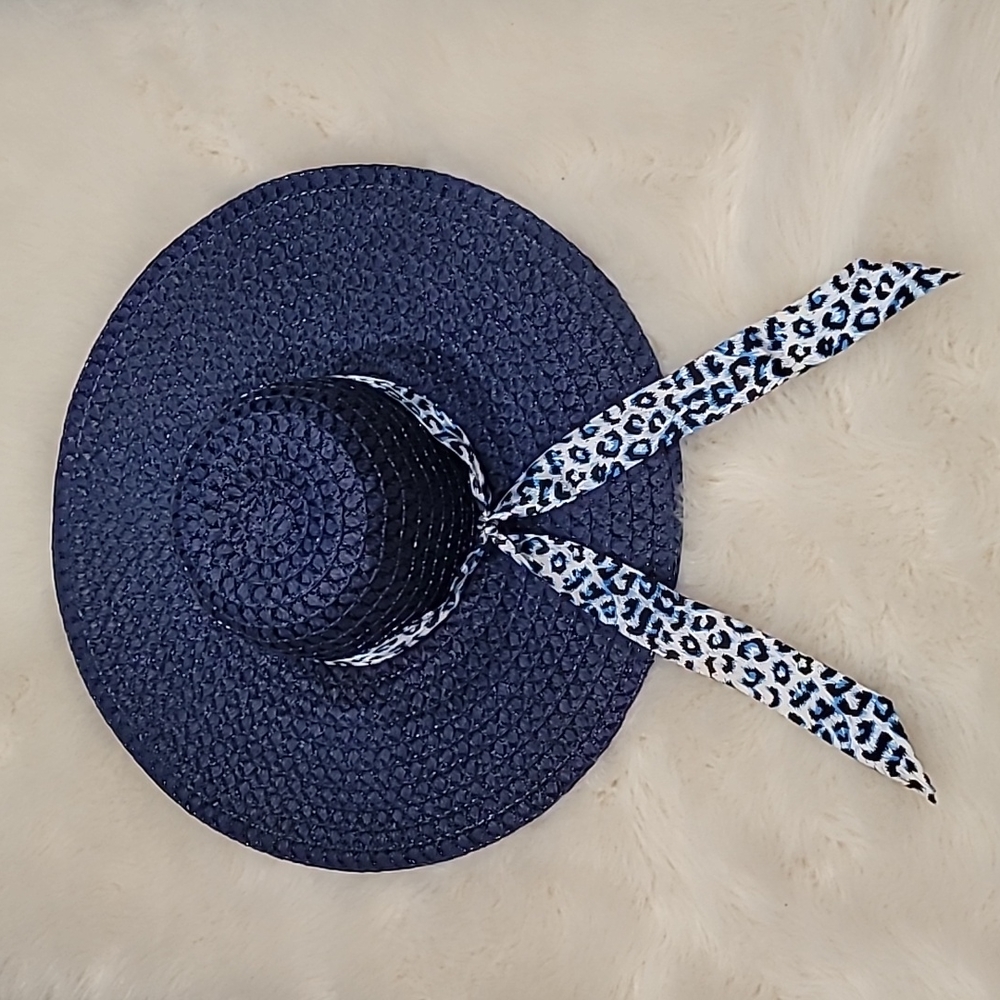 Women's Floppy Sunhat In Blue